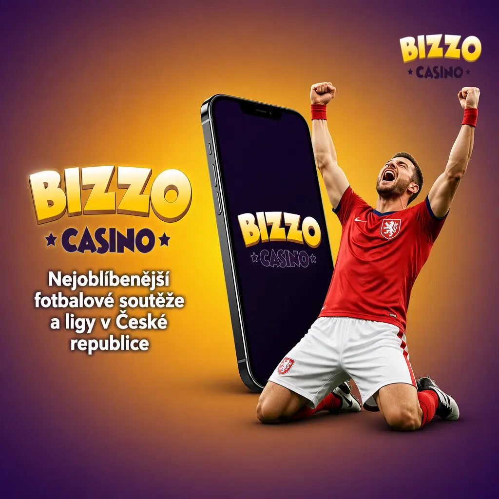 Chance Liga, Liga mistrů UEFA, MS 2026 a další top fotbalové soutěže se sázkovými kurzy na Bizzo casino