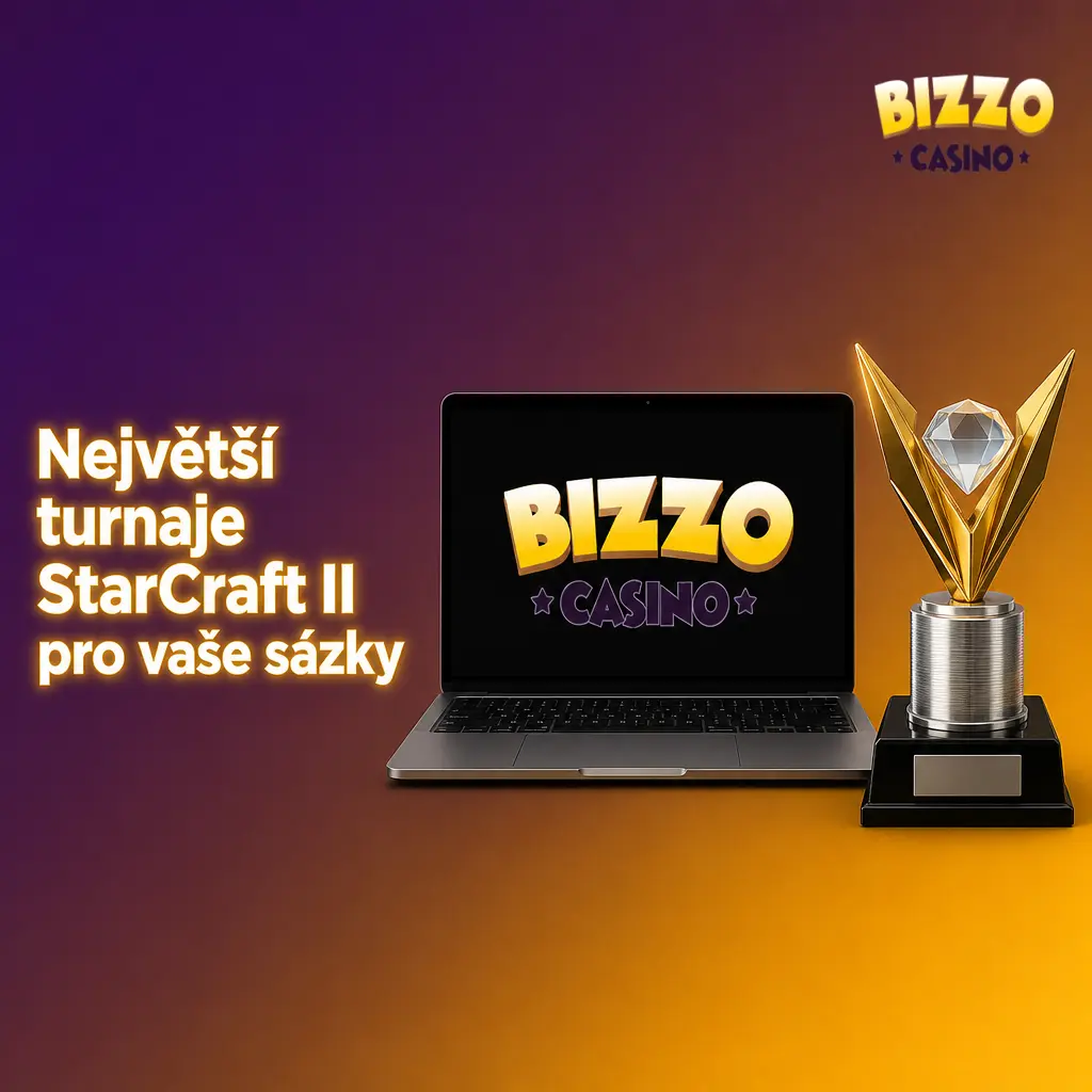 Přehled největších turnajů StarCraft II 2026 pro sázení na Bizzo casino – GSL, EWC, IEM Katowice a další.