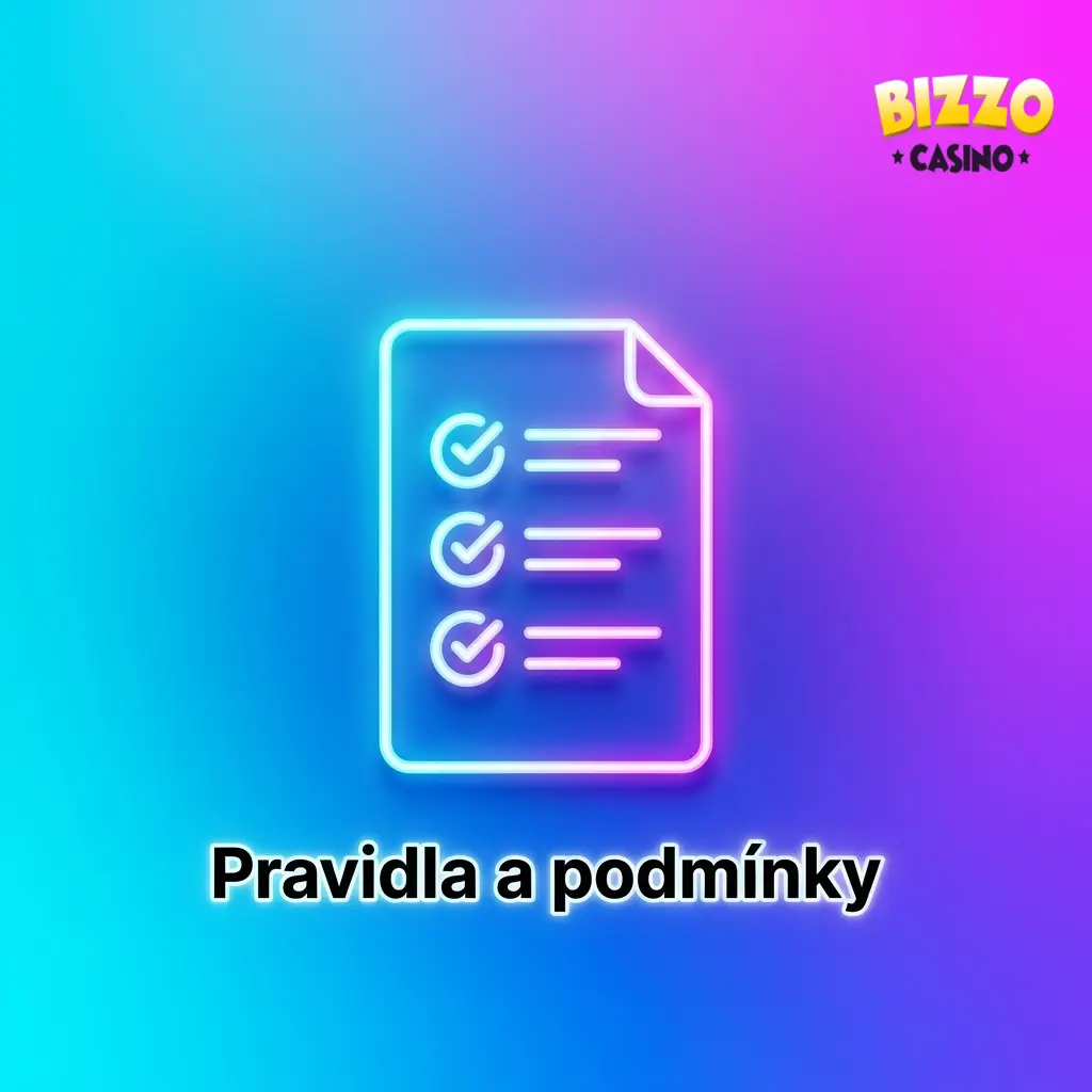 Pravidla a podmínky Bizzo Casino: registrace, bonusy a výběr výher pro hráče z České republiky