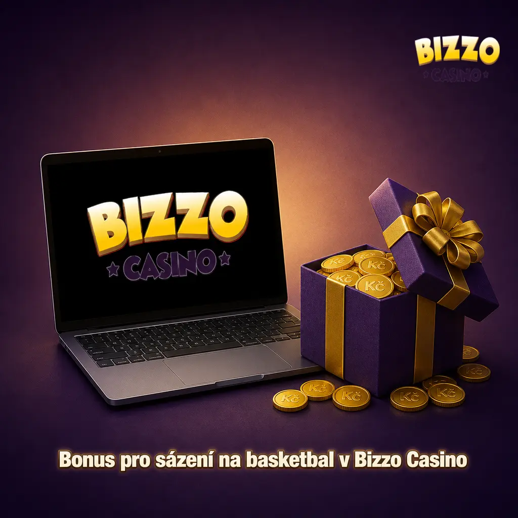 Uvítací bonus Bizzo Casino pro sázení na basketbal – až 500 EUR a 150 free spinů po registraci