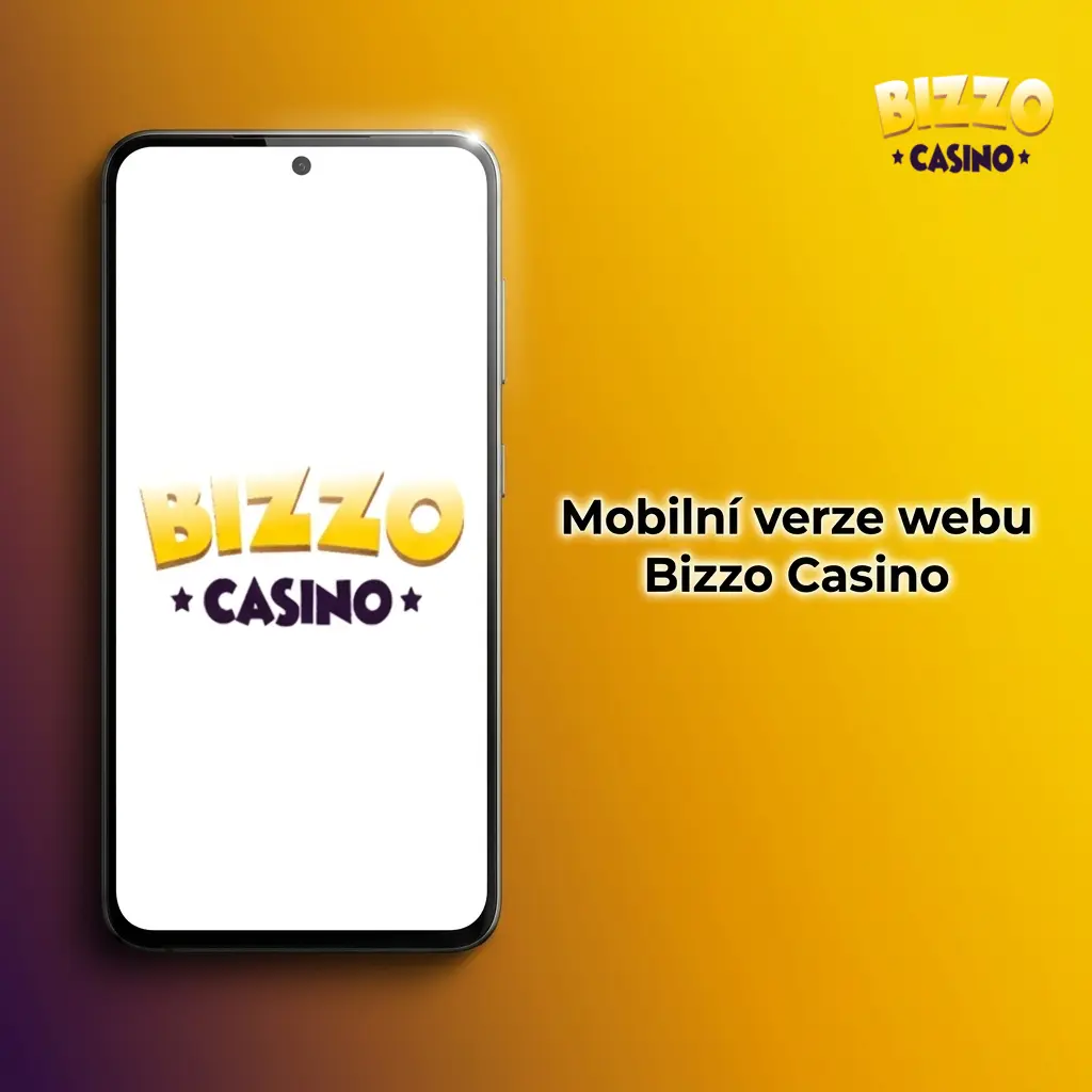 Mobilní verze webu Bizzo Casino v prohlížeči na chytrém telefonu a tabletu bez nutnosti stahování aplikace