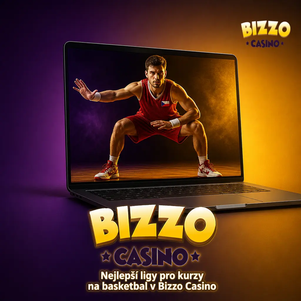 Basketbalové ligy a kurzy v Bizzo Casino: NBA, EuroLiga, EuroCup, česká NBL a další soutěže sezóny 2026.