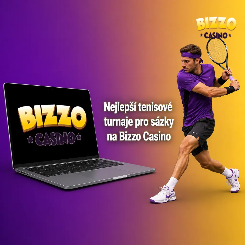 Tenisové grandslamy a turnaje ATP i WTA 2026 pro sázení na Bizzo Casino