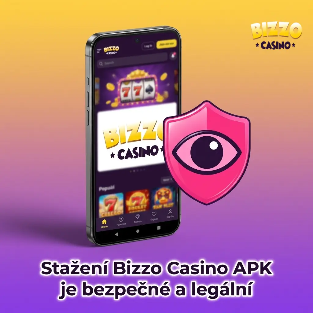 Bezpečné a legální stažení Bizzo Casino APK s licencí Curaçao a SSL šifrováním dat
