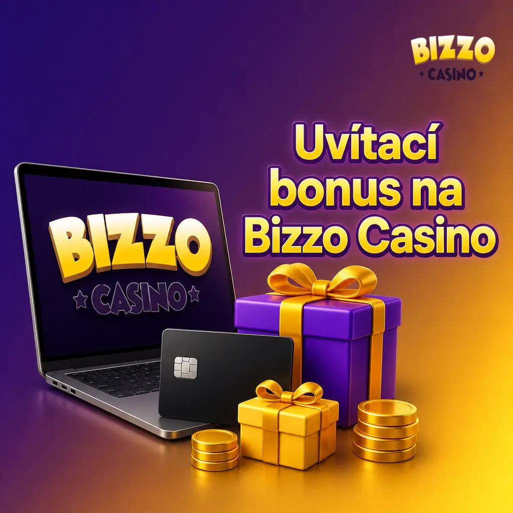 Uvítací bonus Bizzo Casino: 125 % až 31 250 CZK + 125 zatočení zdarma na slotu Wolf Gold
