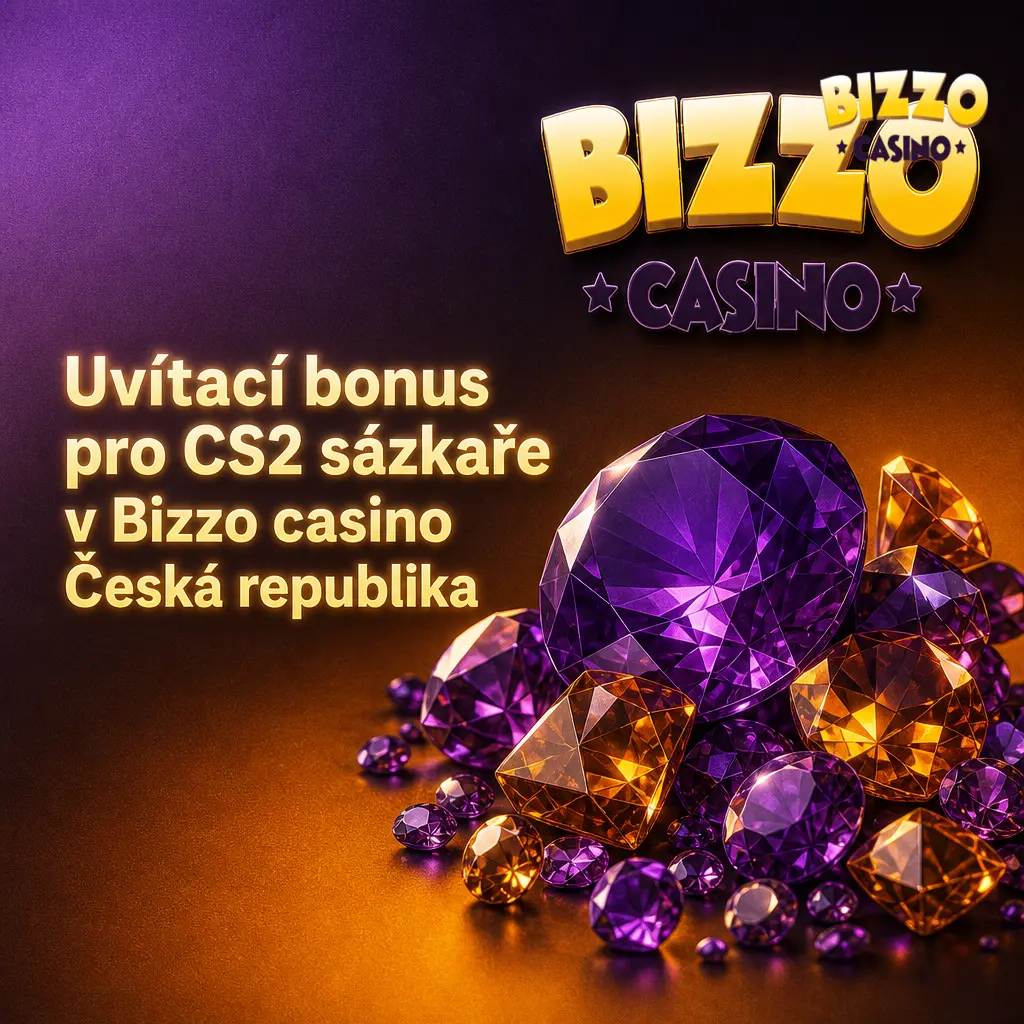 Uvítací bonus 125 % až 31 250 CZK a 125 zatočení zdarma pro CS2 sázkaře v Bizzo casino Česká republika