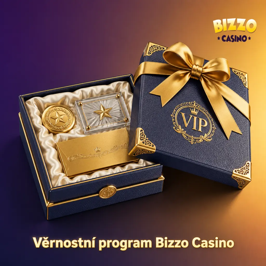 Věrnostní program Bizzo Casino: sbírejte body za sázky a postupujte přes pět úrovní s rostoucím cashbackem