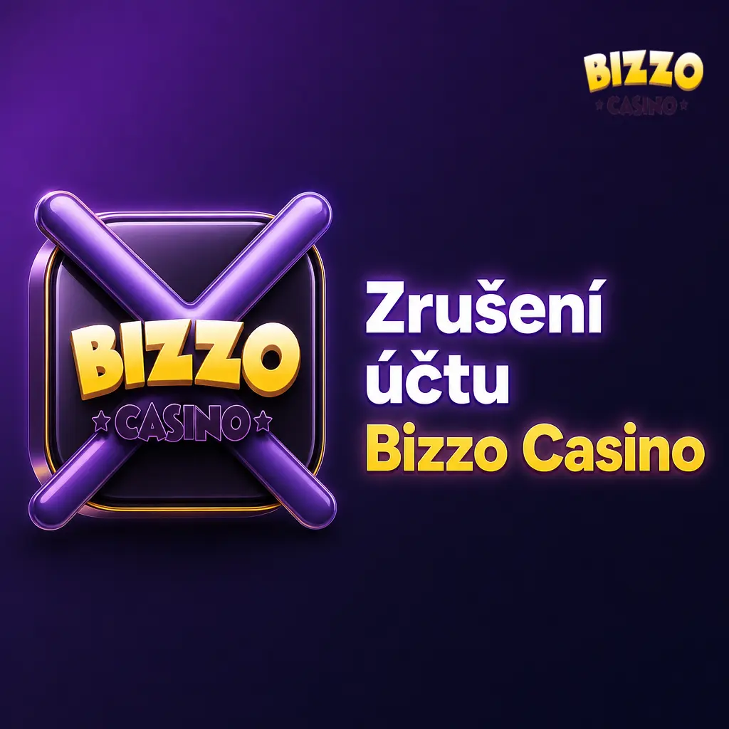Žádost o zrušení účtu Bizzo Casino kvůli sebevyloučení nebo ukončení hraní